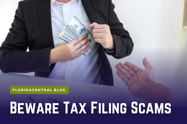 Link to Beware Tax Filing Scams